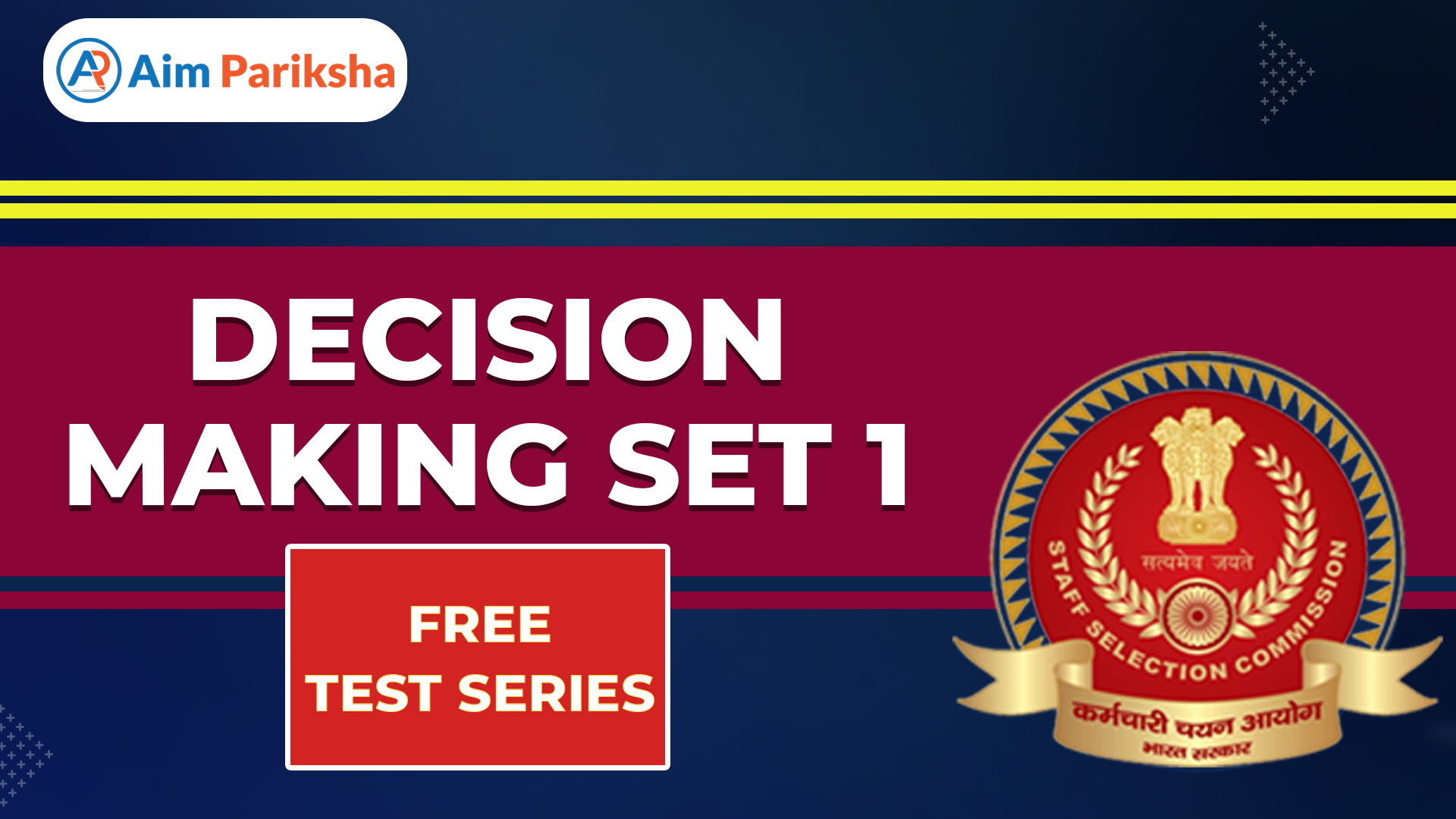 Decision Making Set 1